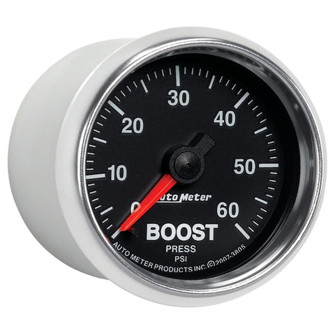 Autometer GS 52mm 0-60 psi Mechanical Boost Gauge - 3805