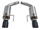 AWE Tuning S550 Mustang EcoBoost Axle-Back Exhaust - Touring Edition (Diamond Black Tips) - 3015-33086