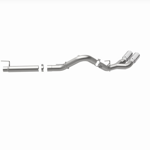 MagnaFlow CatBack 2018 Ford F-150 V6-3.0L Dual Exit Polished Stainless Exhaust - MF Series - 19422