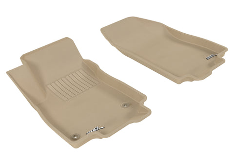 3D MAXpider 2013-2020 Buick/Chevrolet Encore/Trax Kagu 1st Row Floormat - Tan - L1BC01611502