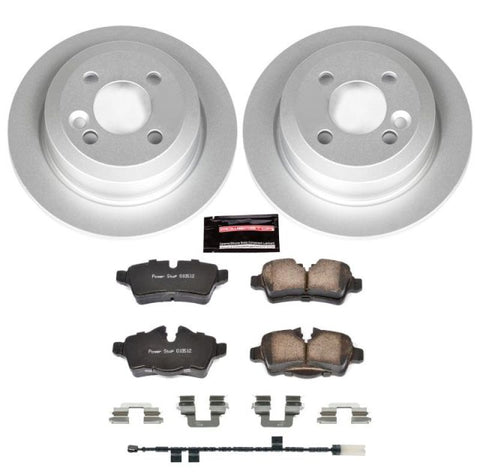 Power Stop 11-16 Mini Cooper Rear Z23 Evolution Sport Coated Brake Kit - CRK6331