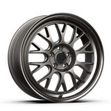 fifteen52 Holeshot RSR 18x8.5 5x108 42mm ET 63.4mm Center Bore Magnesium Grey w/ Gloss Lip - RSHML-88558+42