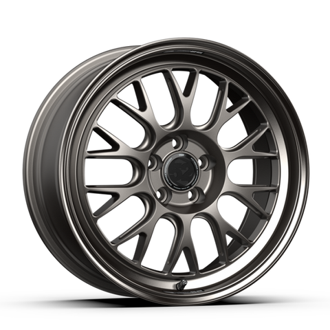 fifteen52 Holeshot RSR 18x8.5 5x108 42mm ET 63.4mm Center Bore Magnesium Grey w/ Gloss Lip - RSHML-88558+42