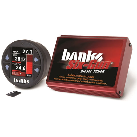 Banks 03-05 Dodge 2500/3500 5.9L Diesel Six-Gun Diesel Tuner w/ iDash-1.8 DataMonster - 61448