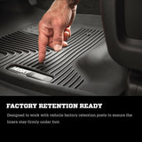 Husky Liners 15 Chevy Tahoe / GMC Yukon X-Act Contour Black 3rd Row Floor Liners - 53261