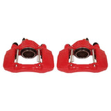 Power Stop 91-03 Ford Escort Front Red Calipers w/o Brackets - Pair - S1336A