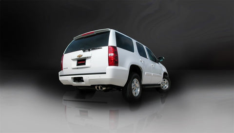 Corsa 2007-2008 Chevrolet Tahoe 5.3L V8 Polished Sport Cat-Back Exhaust - 14207