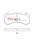 DBA 14-19 Chevrolet Corvette Z06 Front RP Performance Brake Pads - DB2375RP