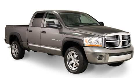 Bushwacker 06-08 Dodge Ram 1500 Fleetside OE Style Flares 4pc 75.9/76.3in Bed - Black - 50910-02