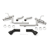 Mishimoto 2016+ Chevrolet Camaro SS Dual-Tip Pro Axle-Back Exhaust w/ Black Tips - MMEXH-CAM8-16ADTPBK