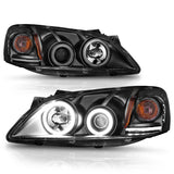 ANZO 2005-2010 Pontiac G6 Projector Headlights w/ Halo Black (CCFL) - 121371
