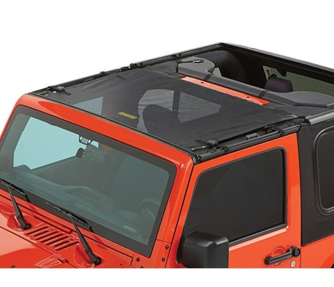 Bestop 07-18 Jeep Wrangler JK Sun Targa Bikini (Mesh) - 52400-11
