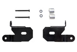 KC HiLiTES 18-19 Jeep Wrangler JL A-Pillar Light Mount Bracket Set (Pair) - Black - 7318