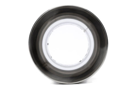 Dinan Double-Walled 4in Clamp-On Exhaust Tip - Polished - 4in Outlet / 2.5in Inlet - D663-0555-BOX