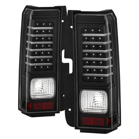 xTune Hummer H3 06-09 ( Non H3T ) LED Tail Lights Black ALT-ON-HH306-LED-BK - 5017697