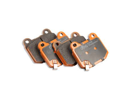 DBA 03-06 EVO / 04-09 STi / 03-07 350Z Track Edition/G35 w/ Brembo XP650 Rear Brake Pads - DB1521XP