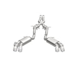 MagnaFlow 2016 Chevy Camaro 6.2L V8 Competition Cat Back w/ Quad Polished Tips - 19265