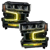 Oracle 19-21 Chevy Silverado 1500 RGB+W Headlight DRL Kit - ColorSHIFT w/ BC1 Controller - 1441-335