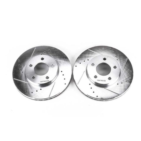 Power Stop 02-06 Buick Rendezvous Front Evolution Drilled & Slotted Rotors - Pair - AR8269XPR