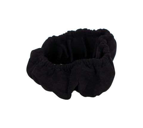NRG Steering Wheel Cover - Black Stretch Micro Fiber w/ NRG Tag - SWC-001BK