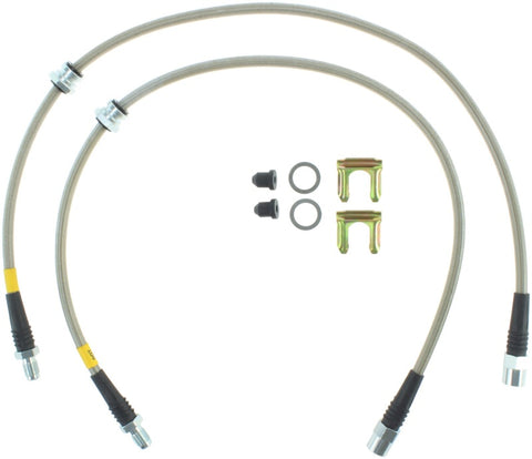 StopTech 2012 BMW 335i Front SS Brake Lines - 950.34032