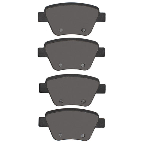 DFC 05-18 Volkswagen Passat Rear 4000 Hybridynamic Brake Pads - 4000-1456-00