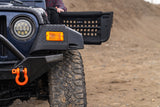 Bushwacker 97-06 Jeep Wrangler Trail Armor Front Corners - Black - 14007