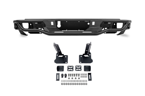 DV8 Offroad 23-26 Chevrolet Colorado/GMC Canyon Tube Rear Bumper - Micro Texture Black Powder Coat - RBCS3-04