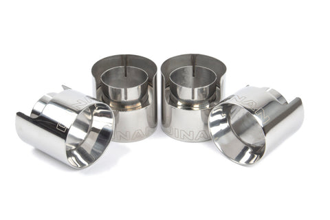 Dinan 20-25 BMW X3 M/X4 M (F97/F98) Free Flow Axleback Exhaust System - Polished Tips - D660-0086