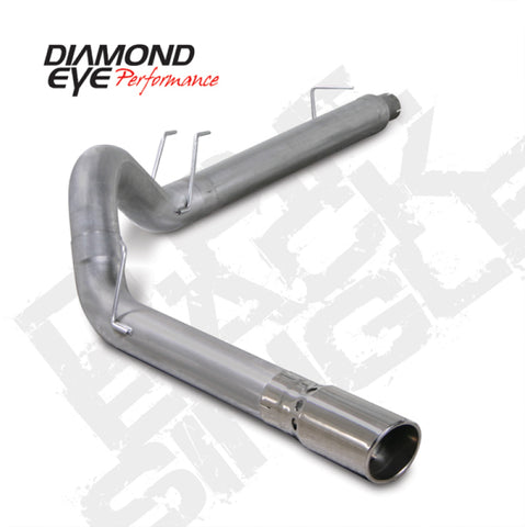 Diamond Eye KIT 5in DPF-BACK SGL AL 08 6 4L F250-F350 PCKGD BX46X14X14OD EL-PL 44inX13 5inX13 5inID - K5364A