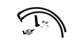 J&L 2022-2023 Toyota Tundra 3.5L Turbo Oil Separator 3.0 Driver Side - Clear Anodized - 3115D-C