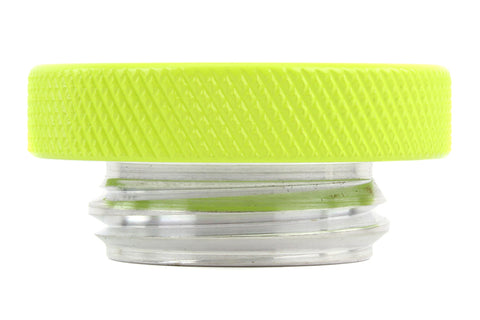 PERRIN 02-21 Subaru WRX / 2022 BRZ & GR86 / 04-21 STI / 00-18 Forester XT Oil Fill Cap - Neon Yellow - PSP-ENG-711NY