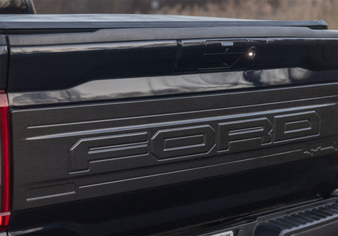 Ford Racing 21-24 Ford F150 Raptor Carbon Fiber Tailgate Panel - Gloss - M-16600-FG