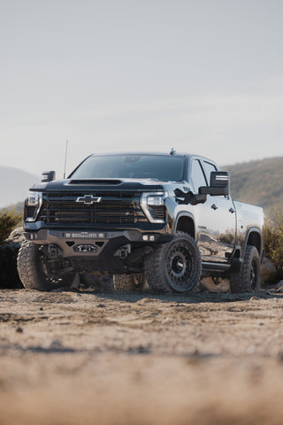 DV8 Offroad 24-26 Chevy Silverado 2500/3500 Spec Series Front Bumper - FBCS2-04
