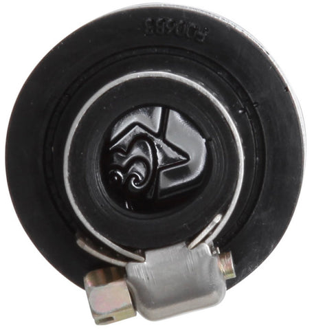 K&N Rubber Base Crankcase Vent Filter - 0.55in Flange ID 1.375in OD 1.125in Height - 62-2480
