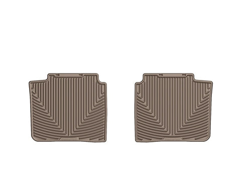 WeatherTech 06+ Lincoln MKZ Rear Rubber Mats - Tan - W256TN