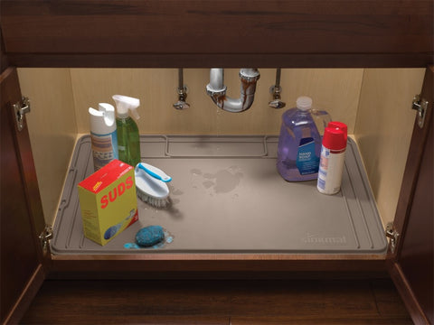 WeatherTech Universal Universal Universal Vanity Sink Mat - Tan - USM02BXTN