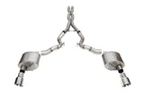 Corsa 24+ Ford Mustang GT Conv. Xtreme CatBack Ex. Sys. 3.0in Dual Rear Exit w/4.5in Pro Series Tip - 21270