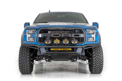 Addictive Desert Designs 17-20 Ford Raptor Pro Bolt-On Front Bumper - Hammer Black - L1157021701NA