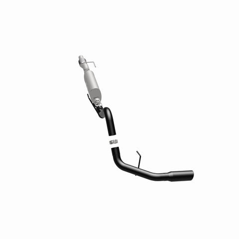 MagnaFlow SYS Cat-Back 11-14 Ford F-150 3.5L V6 EcoBoost 3in Black Single Side Exit Rear 3 Tip - 15364