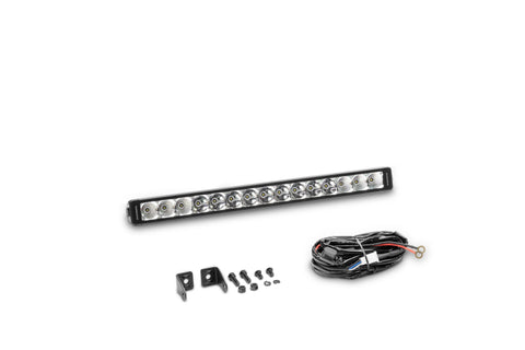 Go Rhino Xplor Bright Series Sgl Row LED Light Bar (Side/Track Mount) 20.5in. - Blk - 750152013CSS