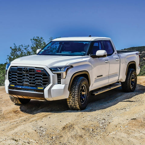 Westin 2022 Toyota Tundra Dbl Cab & Crew Max R5 Nerf Step Bars - Textured Black - 28-51335