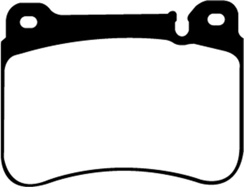 EBC 05-07 Mercedes-Benz C230 (W203) 2.5 Sport Sedan Yellowstuff Front Brake Pads - DP41590R