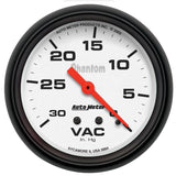 Autometer Phantom 2 5/8in Phantom Mechanical Vacuum Gauge - 5884