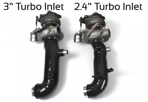 PERRIN 02-07 Subaru WRX / 04-21 STI Turbo Inlet Hose 3in. (For Aftermarket Turbos Only) - Black - PSP-INT-410BK