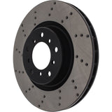 StopTech 01-06 BMW M3 Drilled Right Front CRYO Rotor - 128.34059CR