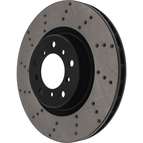 StopTech 01-06 BMW M3 Drilled Right Front CRYO Rotor - 128.34059CR