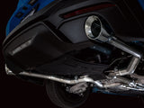 AWE 2024 Ford Mustang GT Fastback S650 RWD Track Edition Cat-Back Exhaust w/ Dual Chrome Silver Tips - 3020-32650