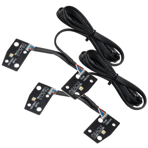 Oracle 2021 Ford Bronco DRL Upgrade w/ Halo Kit - ColorSHIFT w/ 2.0 Controller - 1468-333