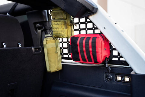 DV8 21-23 Ford Bronco Rear Window Molle Panels - MPBR-01